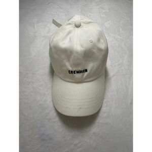 Erewhon Market Baseball Cap White Cotton Embroidered Logo Dad Hat Adjustable